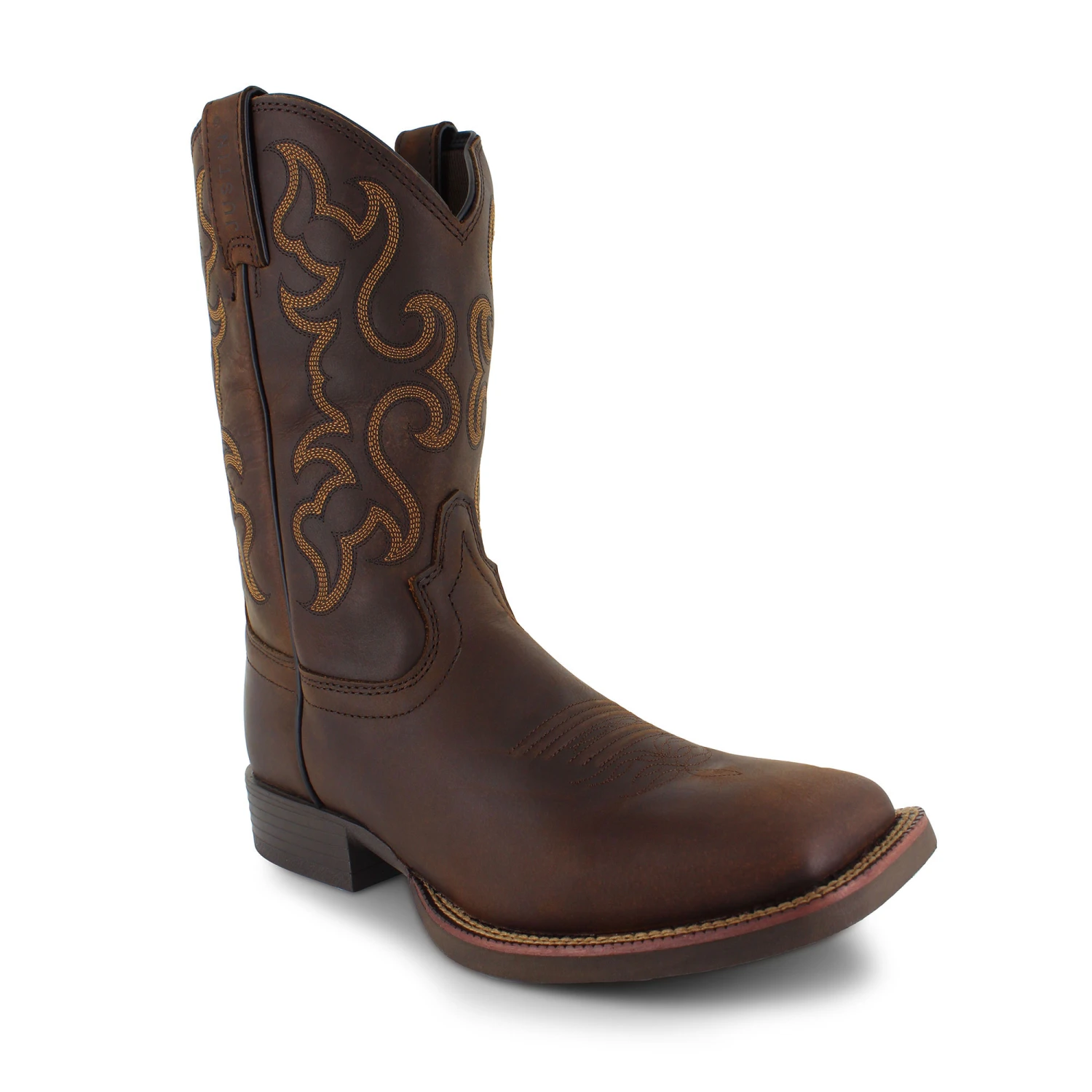 Justin Stampede Square-Toe Western 1 Justin Stampede Square-Toe Western