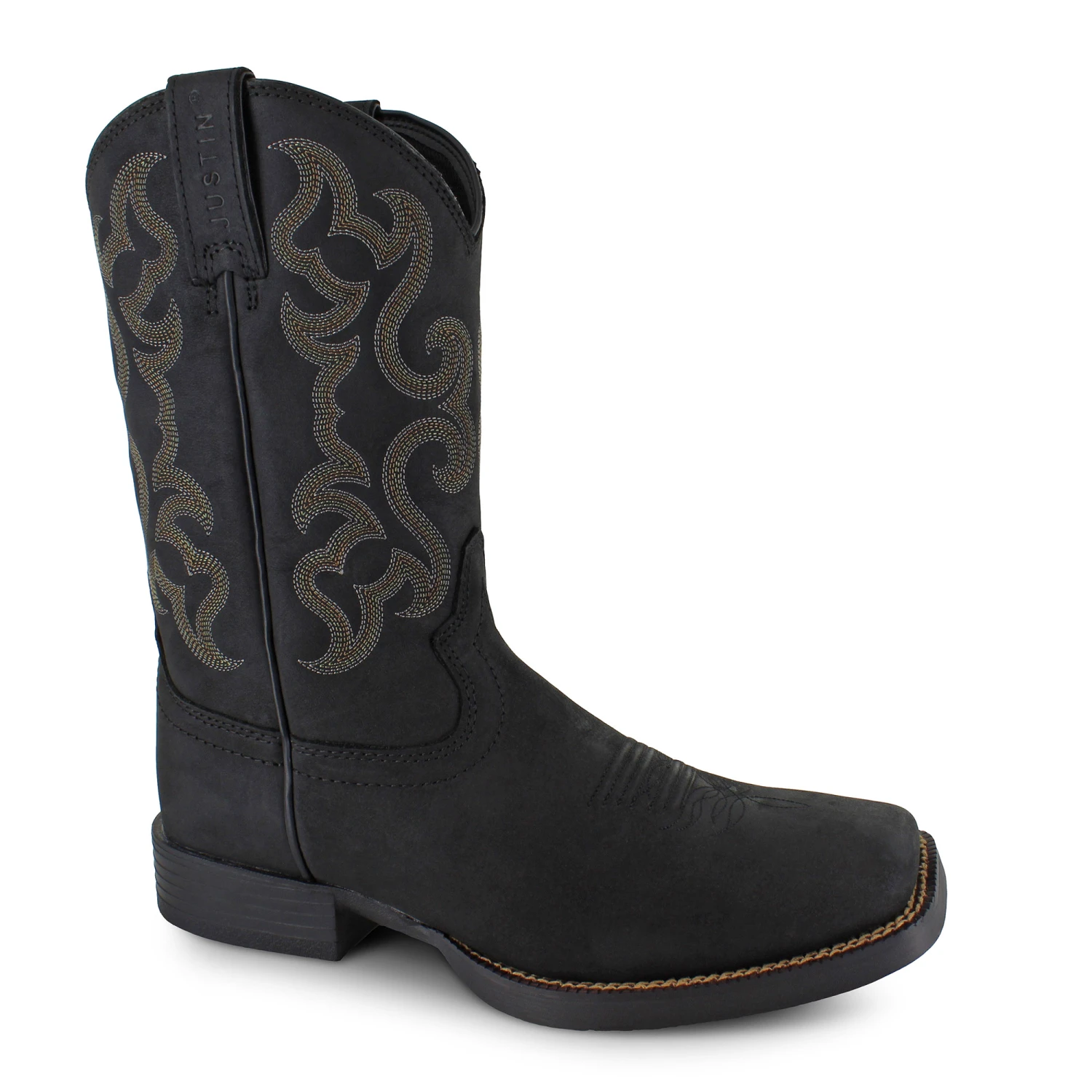 Justin Stampede Square-Toe 1 Justin Stampede Square-Toe